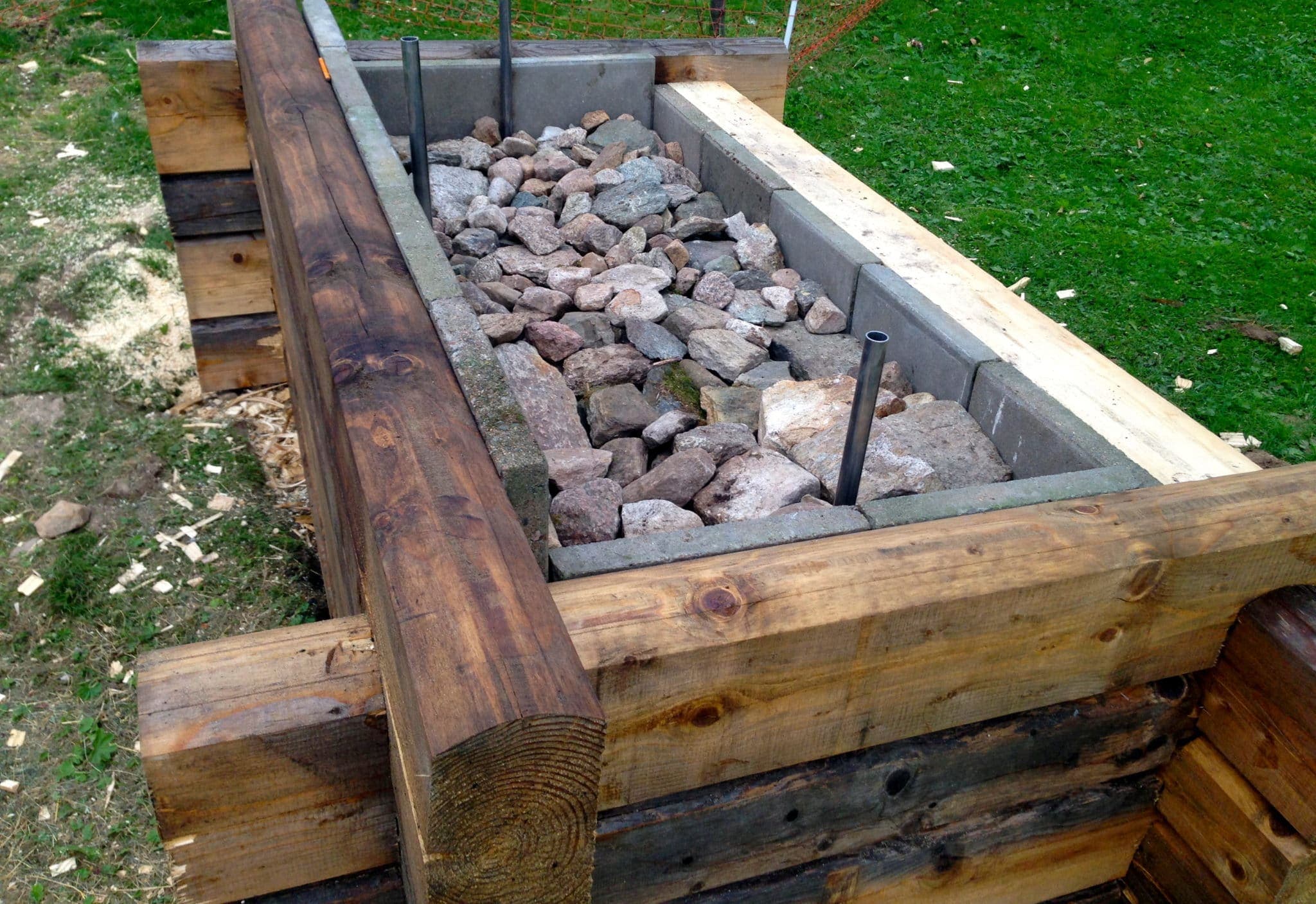 Mycket sten blev det